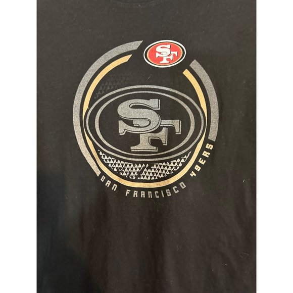 San Francisco 49ers NFL Fanatics Men's Long Sleeve Black T-Shirt 2XL NWT - Picture 3 of 11